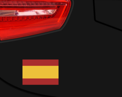 Aufkleber Set mit 55 Spanien Flaggen - Ansicht 7