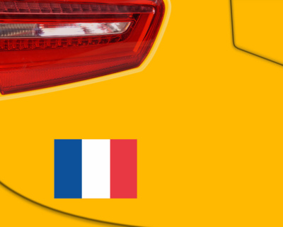 Aufkleber Set mit 55 Frankreich Flaggen - Ansicht 5