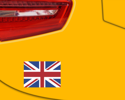 Aufkleber Set mit 55 Grobritannien  Flaggen - Ansicht 4