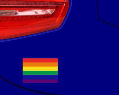 Aufkleber Set mit 55 Regenbogen Flaggen - Ansicht 4