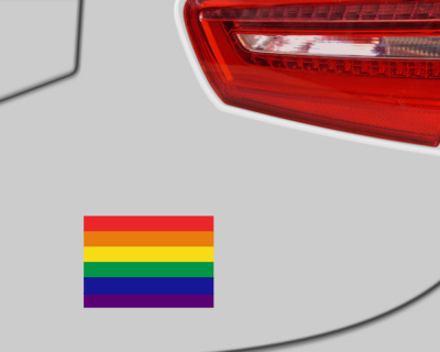 Aufkleber Set mit 55 Regenbogen Flaggen - Ansicht 5