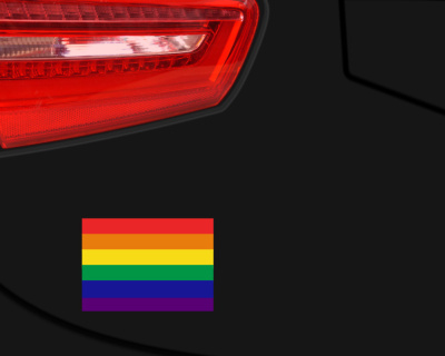 Aufkleber Set mit 55 Regenbogen Flaggen - Ansicht 6