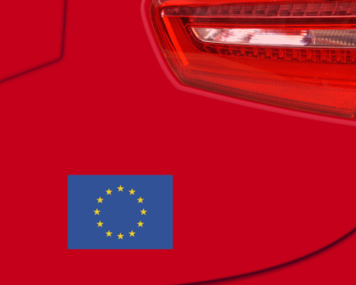 Aufkleber Set mit 55 Europa Flaggen EU - Ansicht 2