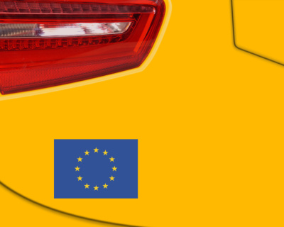 Aufkleber Set mit 55 Europa Flaggen EU - Ansicht 4