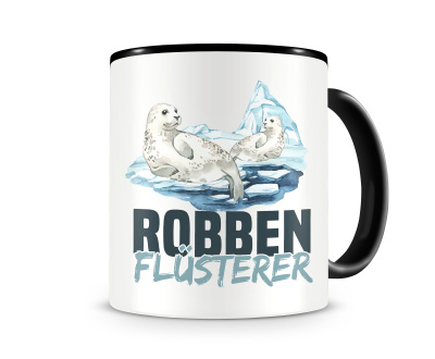 Tasse mit dem Motiv Robben Fl�sterer