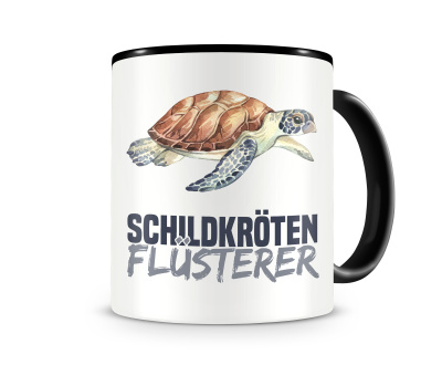Tasse mit dem Motiv Schildkr�ten Fl�sterer