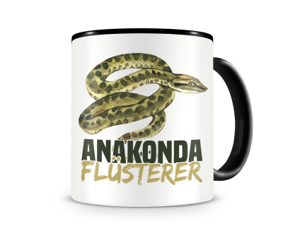 Tasse mit dem Motiv Anakonda Flsterer