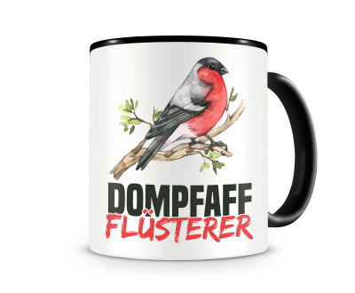 Tasse mit dem Motiv Dompfaff Flsterer