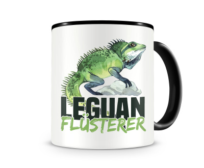 Tasse mit dem Motiv Leguan Flsterer