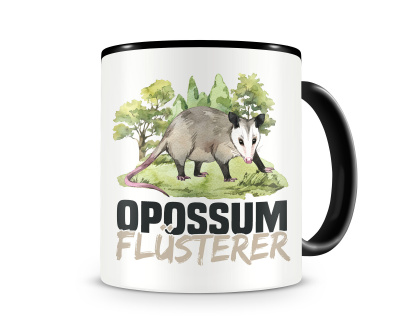 Tasse mit dem Motiv Opossum Flsterer