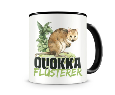 Tasse mit dem Motiv Quokka Flsterer