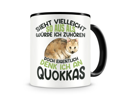 Tasse mit dem Motiv Sieht vielleicht so aus Quokkas