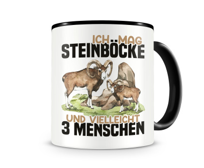 Tasse mit dem Motiv Ich mag Steinbcke