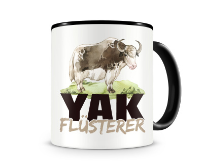 Tasse mit dem Motiv Yak Flsterer