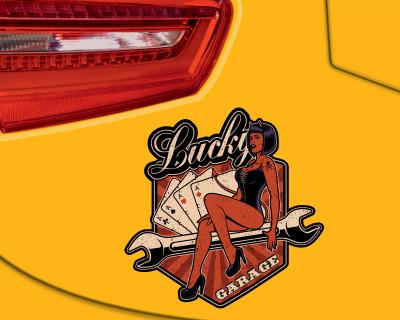 Rockabilly Devil  Aufkleber - Ansicht 3