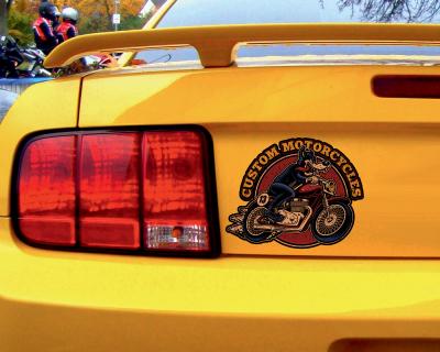 Custom Motorcycles  Aufkleber - Ansicht 3