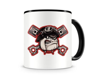 Tasse mit dem Motiv Vintage Bulldog