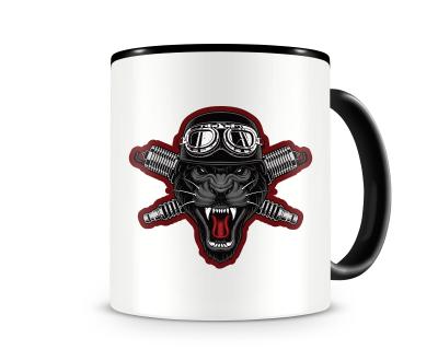 Tasse mit dem Motiv Vintage Panther