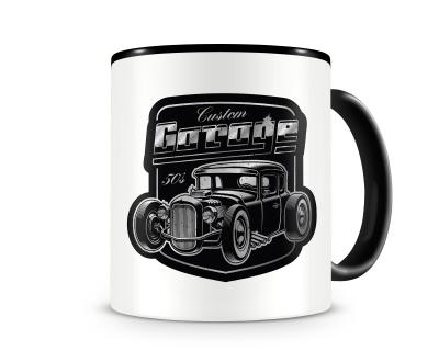 Tasse mit dem Motiv Custom Garage Hot Rod