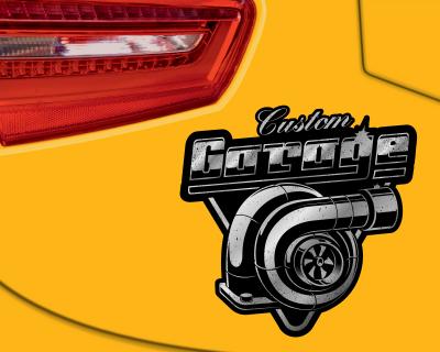 Custom Garage Aufkleber - Ansicht 3