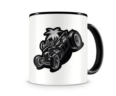 Tasse mit dem Motiv California Hot Rod