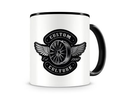 Tasse mit dem Motiv Custom Culture Rim