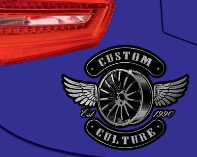 Custom Culture Rim Aufkleber - Ansicht 3