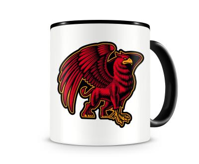 Tasse mit dem Motiv Roter Greif