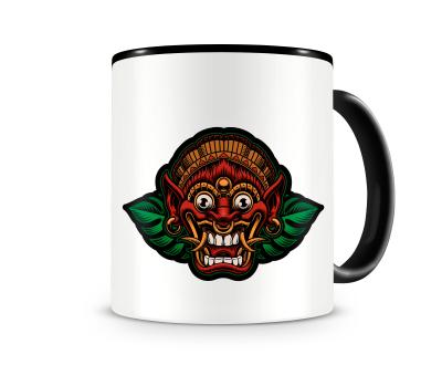 Tasse mit dem Motiv Barong Maske