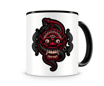 Tasse mit dem Motiv Ubud Maske