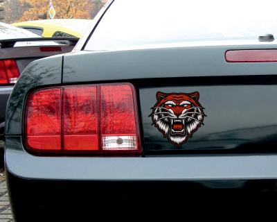 Tiger Kopf Aufkleber - Ansicht 3