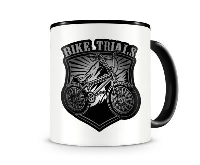 Tasse mit dem Motiv Bike Trials