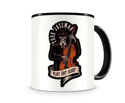 Tasse mit dem Motiv True Jazzman