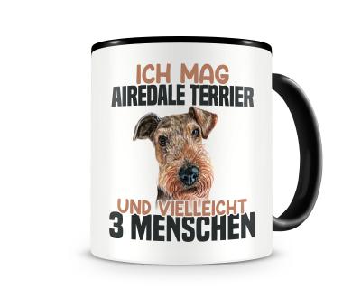 Tasse mit dem Motiv Ich mag Airedale Terrier