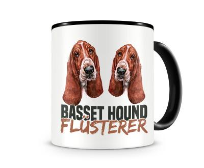 Tasse mit dem Motiv Basset Hound Flsterer