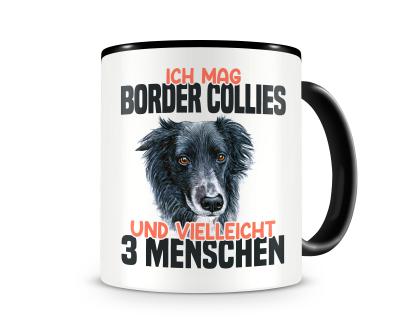 Tasse mit dem Motiv Ich mag Border Collie