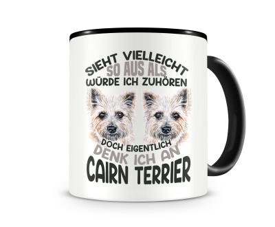 Tasse mit dem Motiv Sieht vielleicht so aus Cairn Terrier