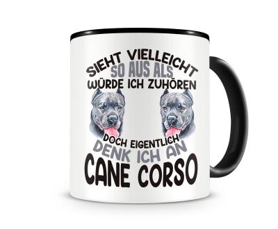 Tasse mit dem Motiv Sieht vielleicht so aus Cane Corso