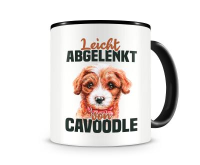 Tasse mit dem Motiv Leicht abgelenkt von Cavoodle