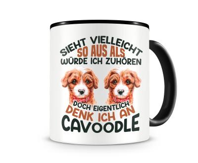 Tasse mit dem Motiv Sieht vielleicht so aus Cavoodle Tasse