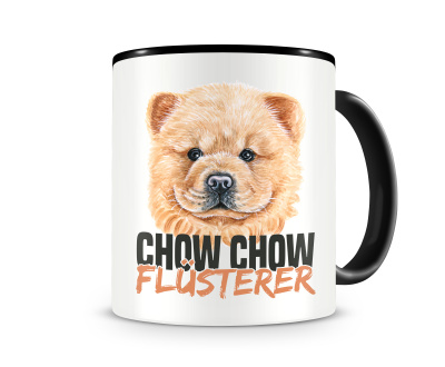 Tasse mit dem Motiv Chow Chow Flsterer