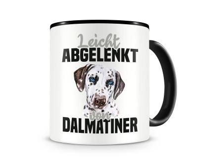 Tasse mit dem Motiv Leicht abgelenkt von Dalmatiner