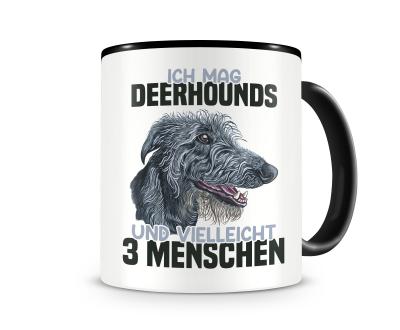 Tasse mit dem Motiv Ich mag Deerhound