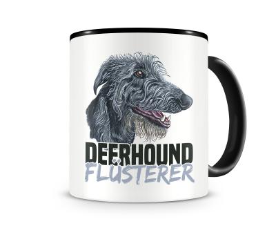 Tasse mit dem Motiv Deerhound Flüsterer