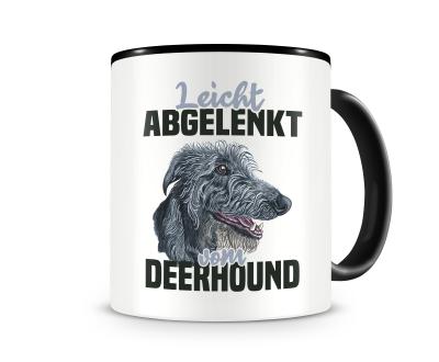Tasse mit dem Motiv Leicht abgelenkt von Deerhound
