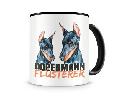 Tasse mit dem Motiv Dobermann Flsterer