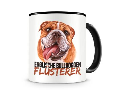 Tasse mit dem Motiv Englische Bulldogge Flüsterer