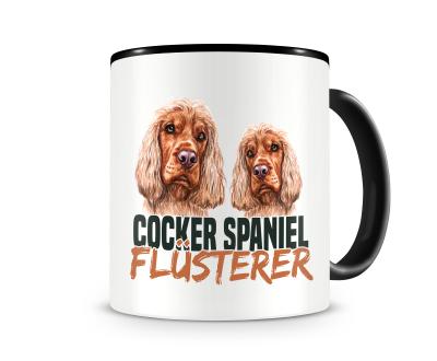 Tasse mit dem Motiv Cocker Spaniel Flsterer