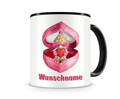 Tasse mit dem Motiv Gnome im Herz