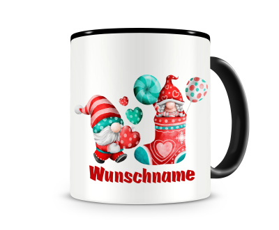 Tasse mit dem Motiv Weihnacht Gnom Prchen Tasse